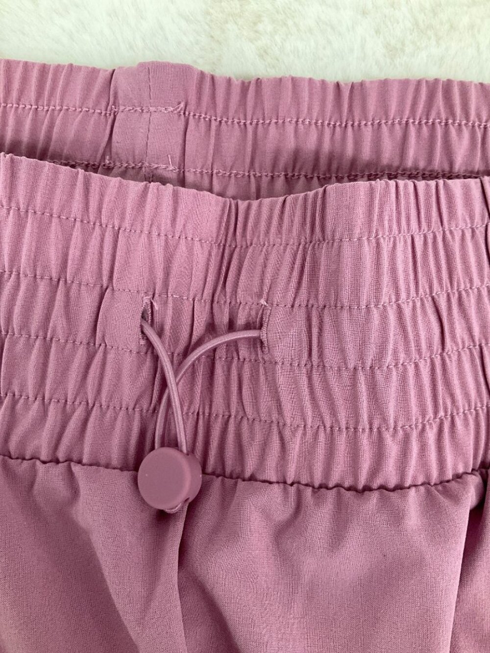 All in Motion size XL Woven High-Rise Shorts 3" Mauve Pink NEW - Picture 7 of 7